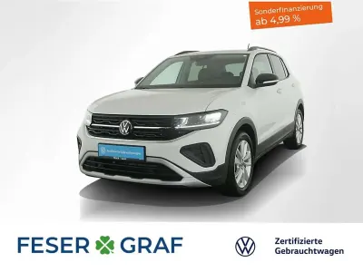 Gebraucht VW T-Cross Life 95 PS (69 kW) 2025 Weiß SUV