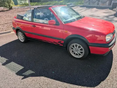 Gebraucht VW Golf Cabriolet 75 PS (55 kW) 1994 Rot Cabrio