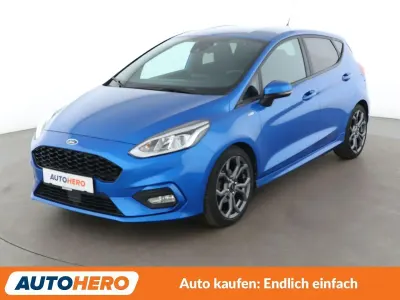 Gebraucht Ford Fiesta ST-Line 101 PS (74 kW) 2019 Blau Kleinwagen