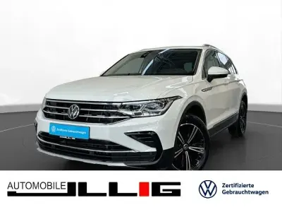 Gebraucht VW Tiguan Elegance 200 PS (147 kW) 2022 Pure white (weiß) SUV