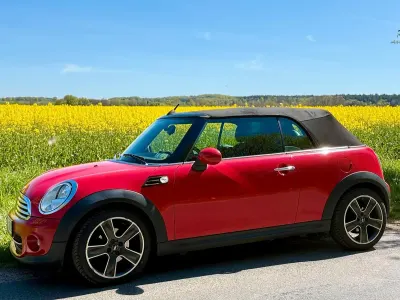 Brugt Mini Cooper Cabriolet 122 HK (89 kW) 2010 Rød Cabriolet