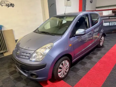 Gebraucht Nissan Pixo Acenta 68 PS (50 kW) 2010 Blau Kleinwagen