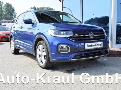 Blau Gebraucht 2021 VW T-Cross R-line SUV | 20.549 € (Teuer)
