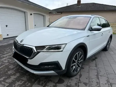Gebraucht Skoda Octavia Scout 4x4 190 PS (139 kW) 2022 Weiß Kombi