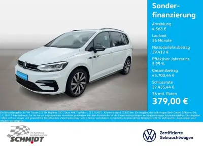 Gebraucht VW Touran Highline 150 PS (110 kW) 2025 Weiß Van / Kleinbus