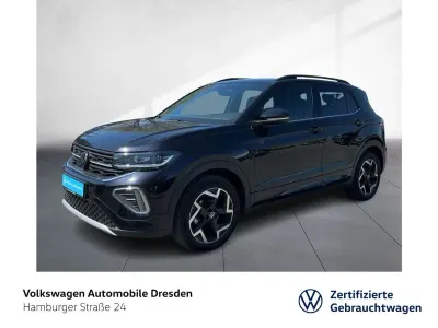 Usado VW T-Cross R-line 150 CV (110 kW) 2025 Negro SUV