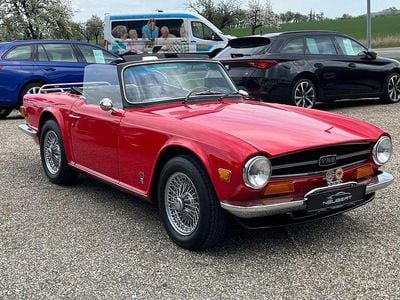 Usata Triumph TR6 95 CV (69 kW) 1974 Rosso Cabrio