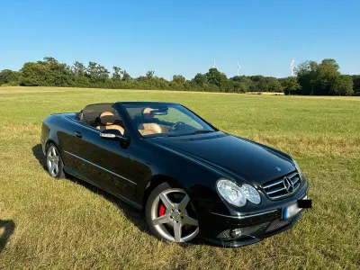 Gebraucht Mercedes CLK350 AMG 272 PS (200 kW) 2005 Schwarz Cabrio
