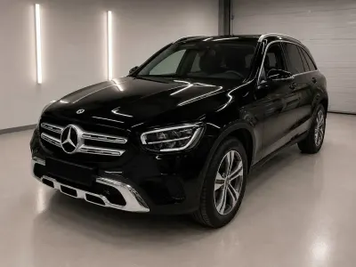 Gebraucht Mercedes GLC220 194 PS (142 kW) 2021 Schwarz SUV