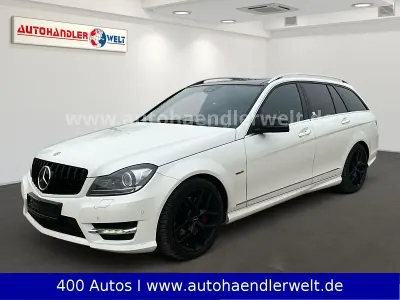 Brugt Mercedes C350 Avantgarde 272 HK (200 kW) 2010 Hvid Stationcar