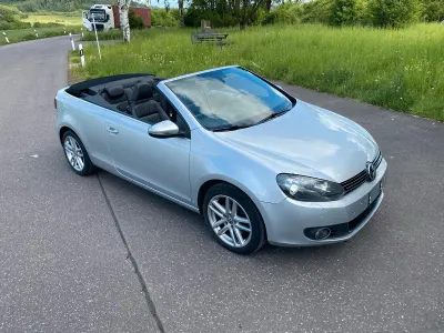 Gebraucht VW Golf Cabriolet 140 PS (102 kW) 2012 Silber Cabrio