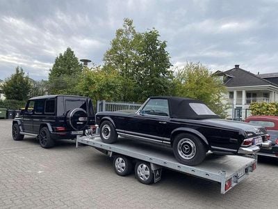 Usata Mercedes SL280 170 CV (125 kW) 1968 Nero Cabrio