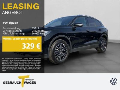 Gebraucht VW Tiguan Goal 150 PS (110 kW) 2025 Schwarz SUV