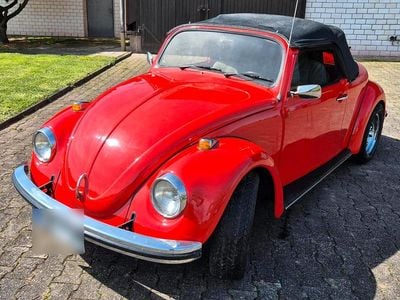 Brugt VW Käfer 34 HK (25 kW) 1974 Rød Cabriolet