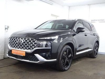Gebraucht Hyundai Santa Fe Prime 201 PS (147 kW) 2021 Abyss black / mic SUV