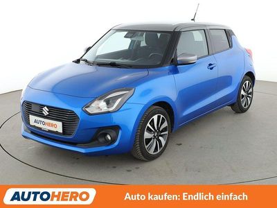 Usado Suzuki Swift Comfort+ 111 HP (81 kW) 2018 Azul Citadino