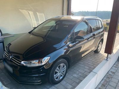 Gebraucht VW Touran Sound 150 PS (110 kW) 2018 Schwarz Van / Kleinbus