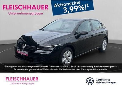 Gebraucht VW Golf VIII Life 150 PS (110 kW) 2024 Schwarz Limousine