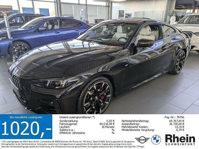 Neu BMW 430 M Sport 286 PS (210 kW) 2025 Schwarz Coupé