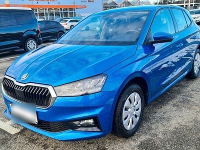 Blau Gebraucht 2023 Skoda Fabia Ambition Kleinwagen | 15.249 € (Fairer Preis)