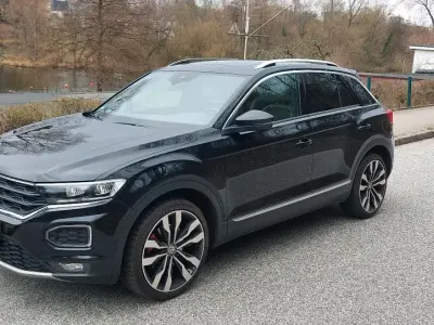 Brugt VW T-Roc 190 HK (139 kW) 2018 Sort SUV