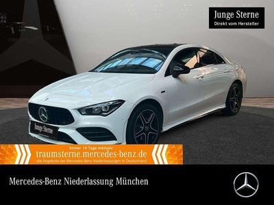 Gebraucht Mercedes CLA250e AMG 160 PS (117 kW) 2020 Weiß Limousine