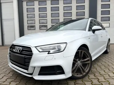 Gebraucht Audi A3 S-Line 150 PS (110 kW) 2017 Gletscherweiß metallic Kombi