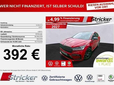 Rot Gebraucht 2023 Skoda Enyaq iV SportLine SUV | 32.949 € (Guter Preis)