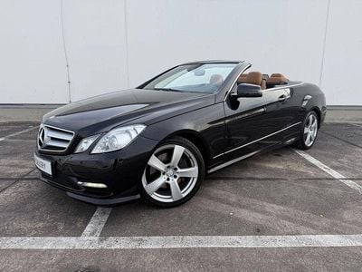 Usata Mercedes E350 AMG 265 CV (194 kW) 2013 Nero Cabrio