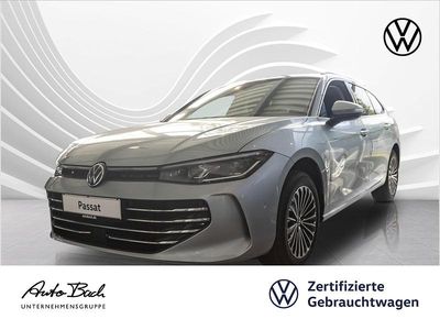Oyster silver metallic Gebraucht 2024 VW Passat Elegance Kombi | 43.980 € (Fairer Preis)