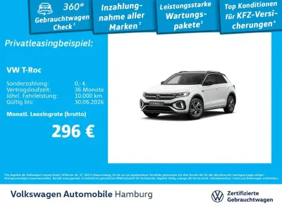 Gebraucht VW T-Roc Cabriolet R-line 150 PS (110 kW) 2025 Weiß SUV