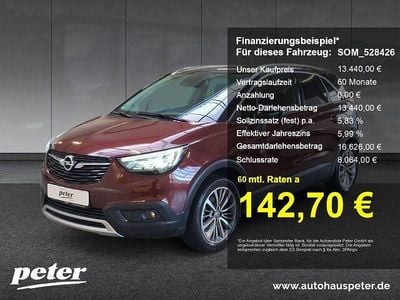 Gebraucht Opel Crossland X Innovation 131 PS (96 kW) 2019 Braun SUV