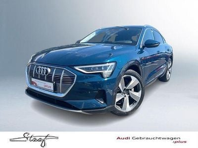 Gebraucht Audi e-tron Sportback Advanced 300 kW (408 PS) 2022 Blau SUV