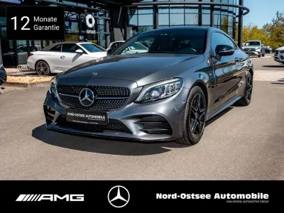 Brugt Mercedes C300 AMG 258 HK (189 kW) 2019 Grå Coupe