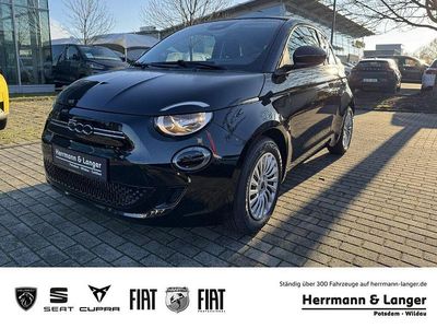 Onyx schwarz Neu 2025 Fiat 500e Red Cabrio | 29.399 €
