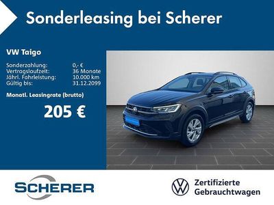 Gebraucht VW Taigo Life 95 PS (69 kW) 2024 Deep black perleffekt SUV