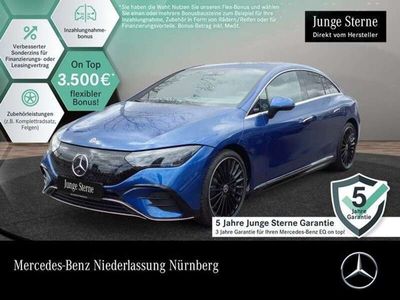 gebraucht Mercedes EQE350 AMG Fahrass WideScreen Airmat Burmester