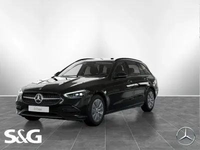 Gebraucht Mercedes C220 200 PS (147 kW) 2021 Unilack schwarz uni Kombi