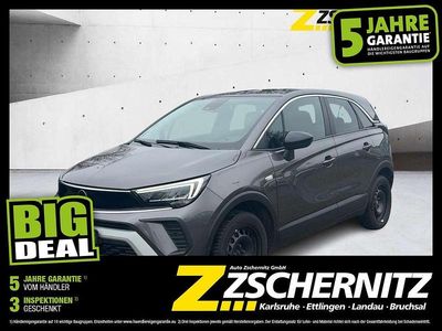 Gebraucht Opel Crossland X Elegance 110 PS (80 kW) 2023 Platiniumgrau/metallic klarla SUV