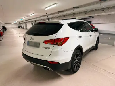 Gebraucht Hyundai Santa Fe 197 PS (144 kW) 2014 Weiß SUV