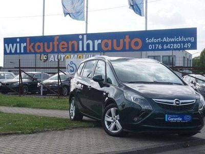 Gebraucht Opel Zafira Tourer drive 120 PS (88 kW) 2016 Grün Van / Kleinbus
