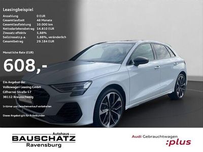 Gebraucht Audi S3 Ambiente 333 PS (244 kW) 2024 Gletscherweiss (weiss) Limousine