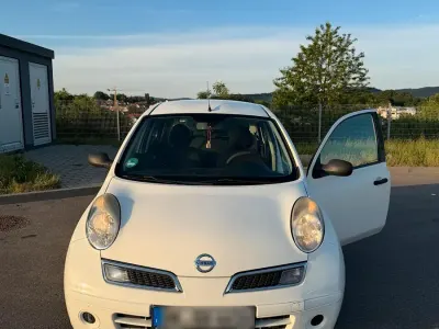 Gebraucht Nissan Micra 65 PS (47 kW) 2009 Weiß Kleinwagen