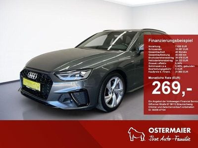 Gebraucht Audi A4 S-Line 204 PS (150 kW) 2021 Grau Kombi
