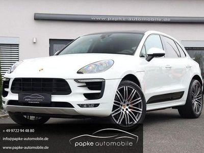 Second-hand Porsche Macan Turbo Sport 400 CP (294 kW) 2015 Alb SUV