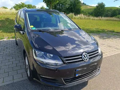 Gebraucht VW Sharan Cup 140 PS (102 kW) 2015 Schwarz Van / Kleinbus