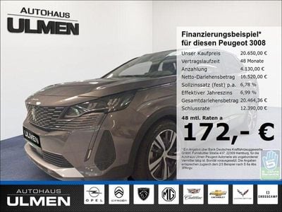 Grau Gebraucht 2021 Peugeot 3008 SUV | 20.650 € (Guter Preis)