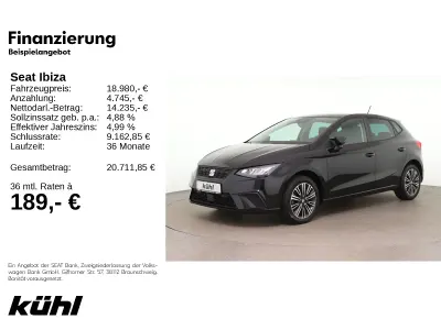 Brugt Seat Ibiza Style 116 HK (85 kW) 2024 Sort Sedan