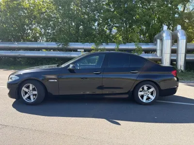 Brugt BMW 523 204 HK (150 kW) 2010 Sort Sedan