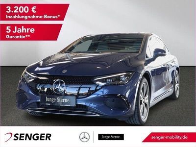 Gebraucht Mercedes EQE300 Electric Art 180 kW (245 PS) 2023 Blau Limousine